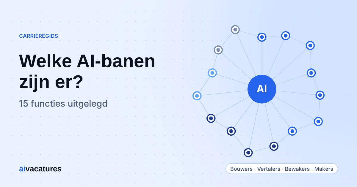 Welke AI-banen zijn er? 15 functies uitgelegd